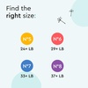 image:imageLILLYDOO Toddler PullOn Diaper Pants Size 5 24 lbs 66 Count TCF45 Count Pack of 1