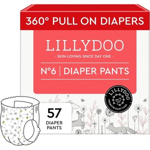 image:imageLILLYDOO Toddler PullOn Diaper Pants Size 5 24 lbs 66 Count TCF57 Count Pack of 1